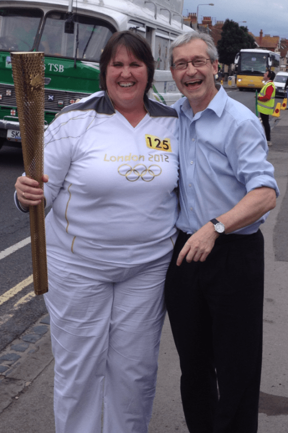 Andy Burrows and the Torch